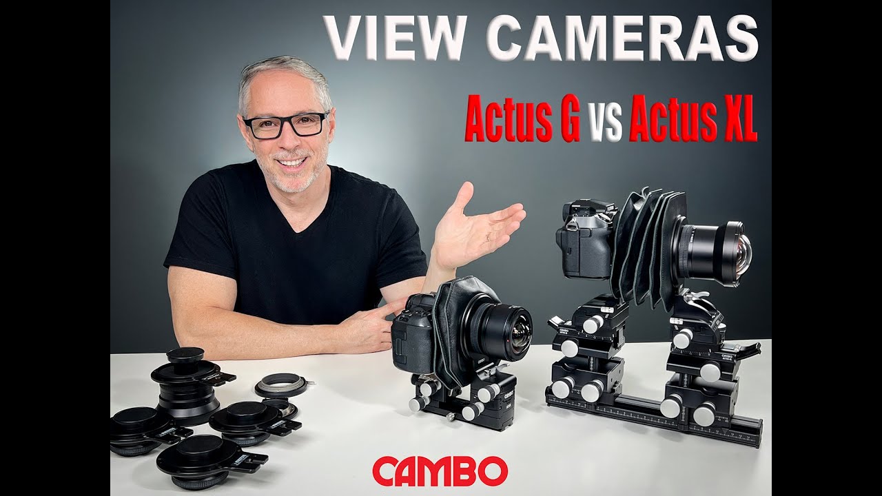 VIEW CAMERAS CAMBO - ACTUS G VS ACTUS XL - (English Subtitles Available)