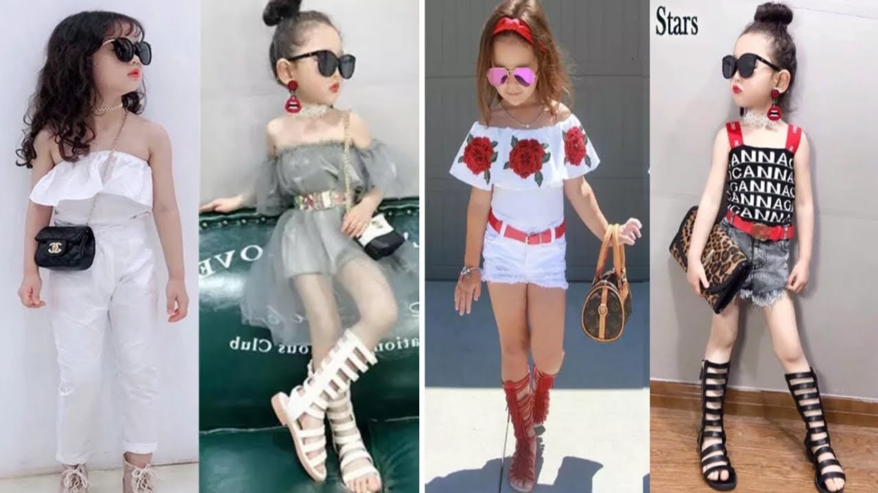 Stylish And Trendy Western  Dresses For Kids || Baby Girls Top, Jeans, Jumpsuit And Western Dresses