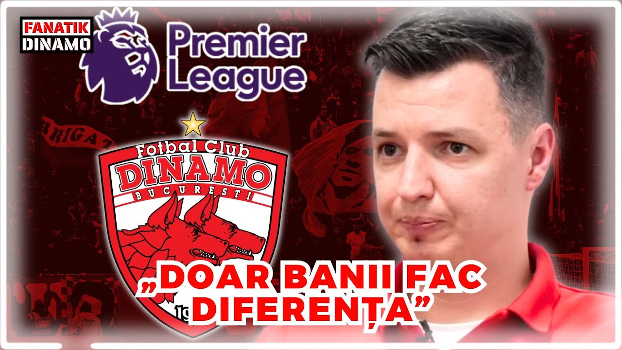 PORTRETUL NEFARDAT al lui Cosmin Mihalescu, OMUL CARE TRANSFORMA Dinamo pe modelul Premier League