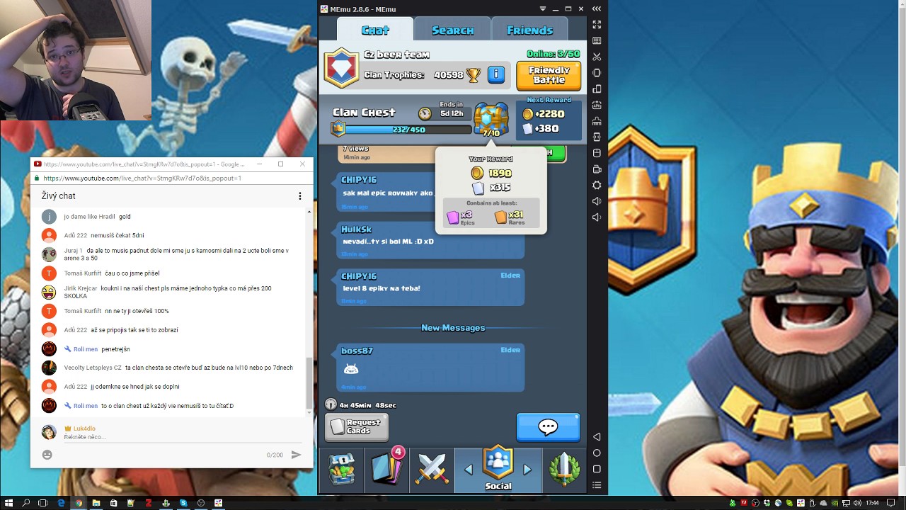 Clash Royale - Pokec