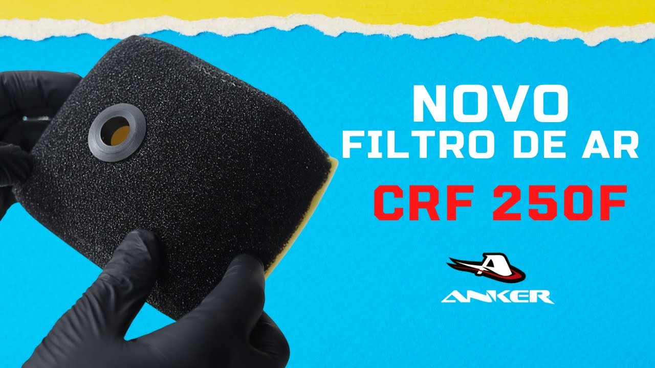 NOVO FILTRO DE AR PARA CRF 250F