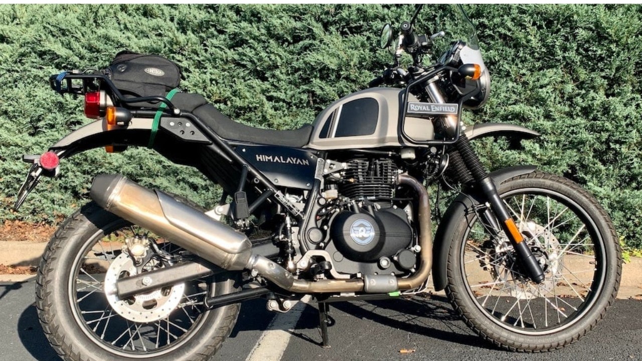 Royal Enfield Himalayan 2022 test run for parts dismantle salvage exhaust engine sound