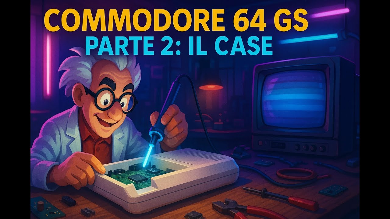 Commodore 64GS DIY: Ecco il Case della Console – Secondo Episodio