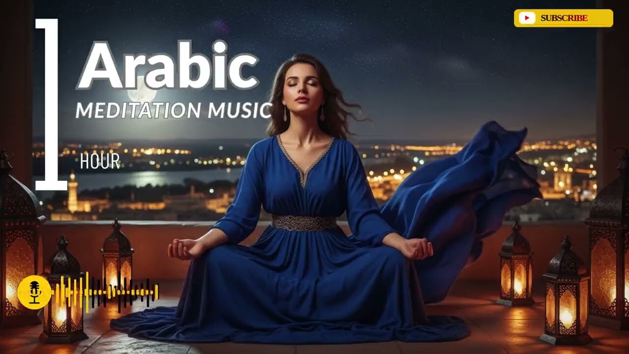 Golden Sand Dunes at Night – Middle Eastern Ambient Relaxing Music Journey