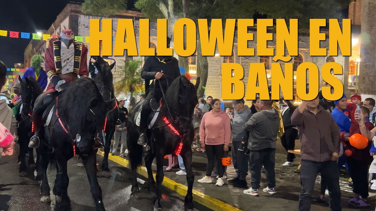 Mascaras y Halloween en Baños | Kombi | Floyd viaja