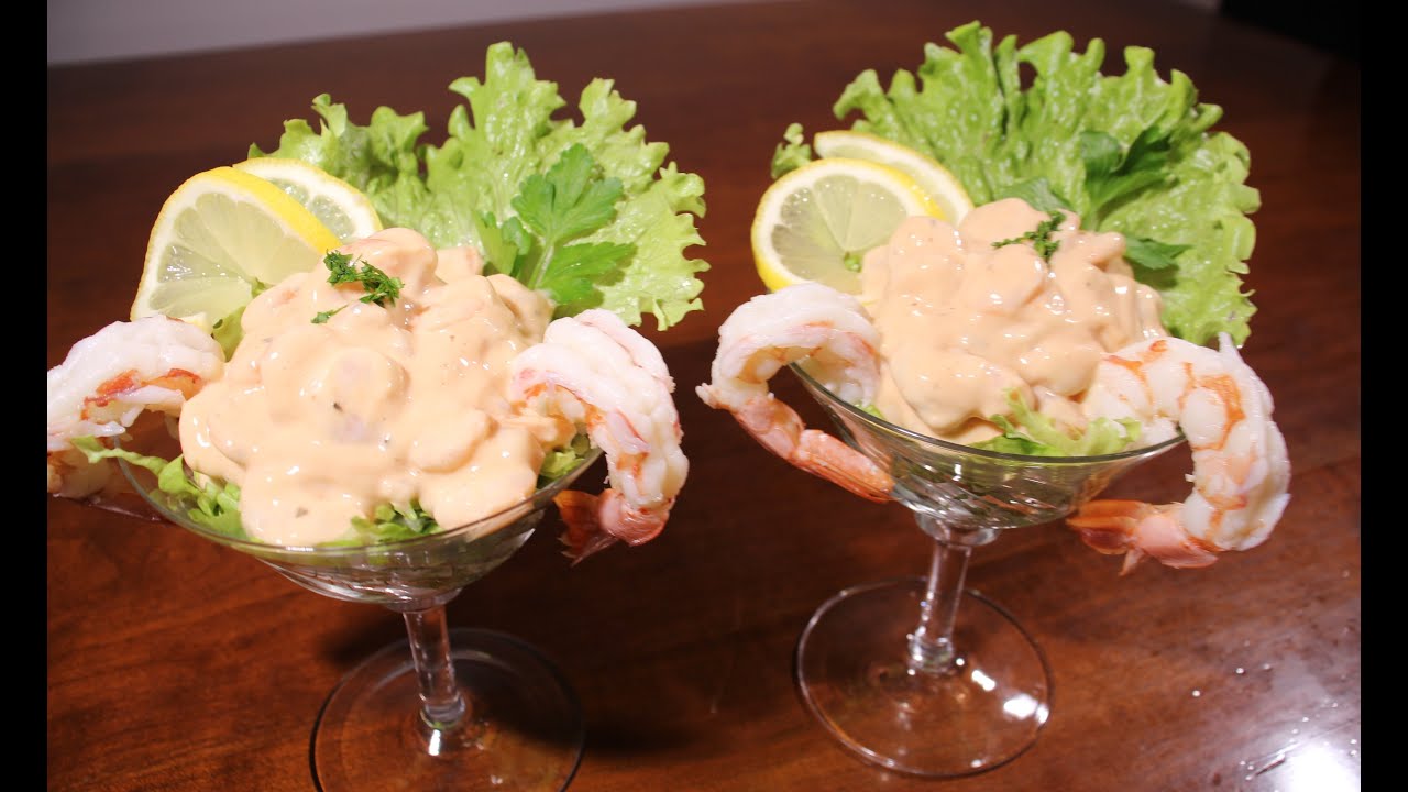 COCKTAIL DI GAMBERI RICETTA  | COCKTAIL GAMBERI IN SALSA ROSA | Shrimp cocktail recipe