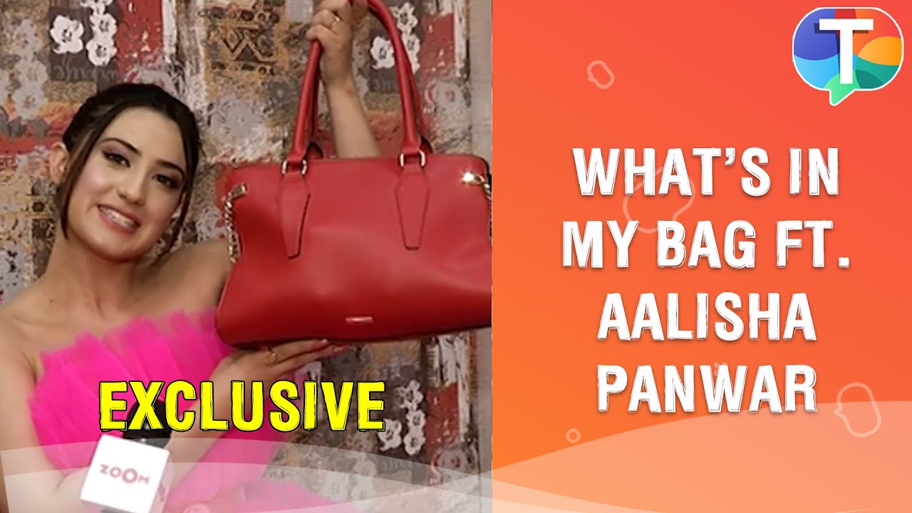 What's in my bag with Aalisha Panwar | Exclusive