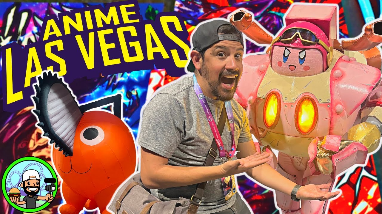 Anime Las Vegas 2023 | COSPLAY, VENDORS, WRESTLING, and a GIANT POCHITA!