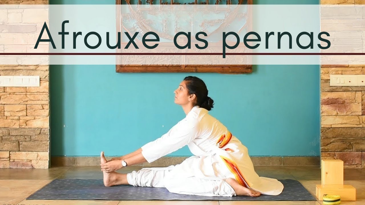 Afrouxe as pernas | Loosen Your Legs | SRMD Portuguese | SRMD Yoga