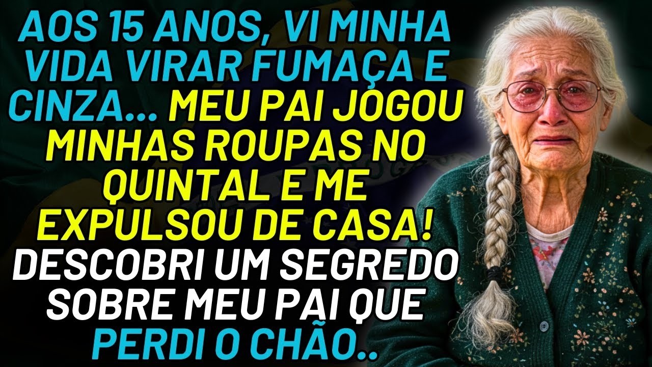 HISTÓRIA REAL DESTA AVÓ 👵💔 VI MINHAS ROUPAS VIRAR FUMAÇA   E O QUE MINHA MÃE CONTOU SOBRE ELE MARCOU