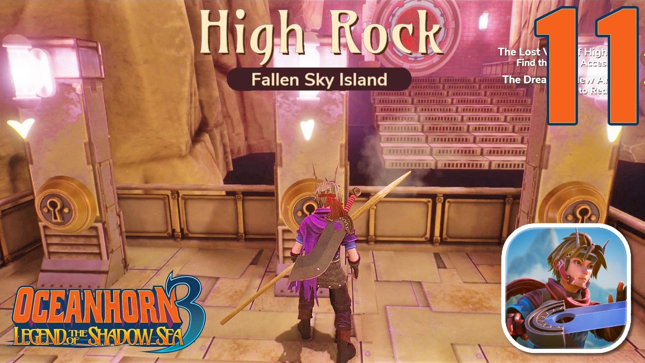 Oceanhorn 3 Legend of the Shadow Sea - ULTRA GRAPHICS Walkthrough Gameplay Part 11
