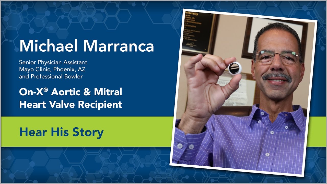 Double Mechanical Heart Valve Recipient - Michael Marranca