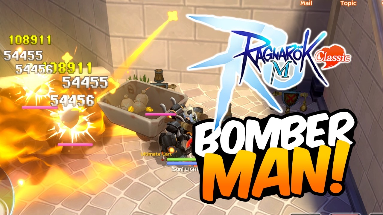 Демонстрация третьего навыка мастера-механика! - Ragnarok M Classic