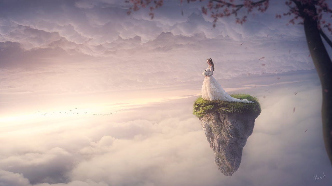 Above The Clouds - Photoshop Manipulation Tutorial