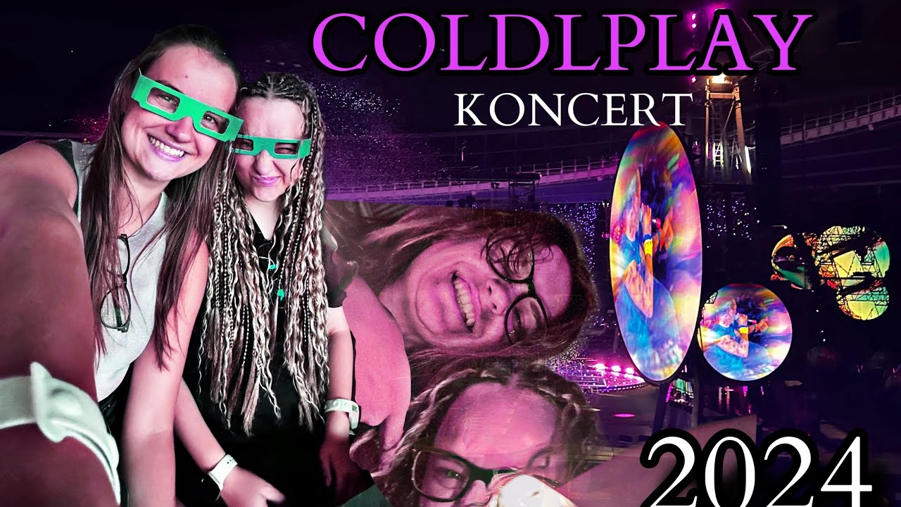 Koncert Coldplay - Vídeň 2024 //w Karel