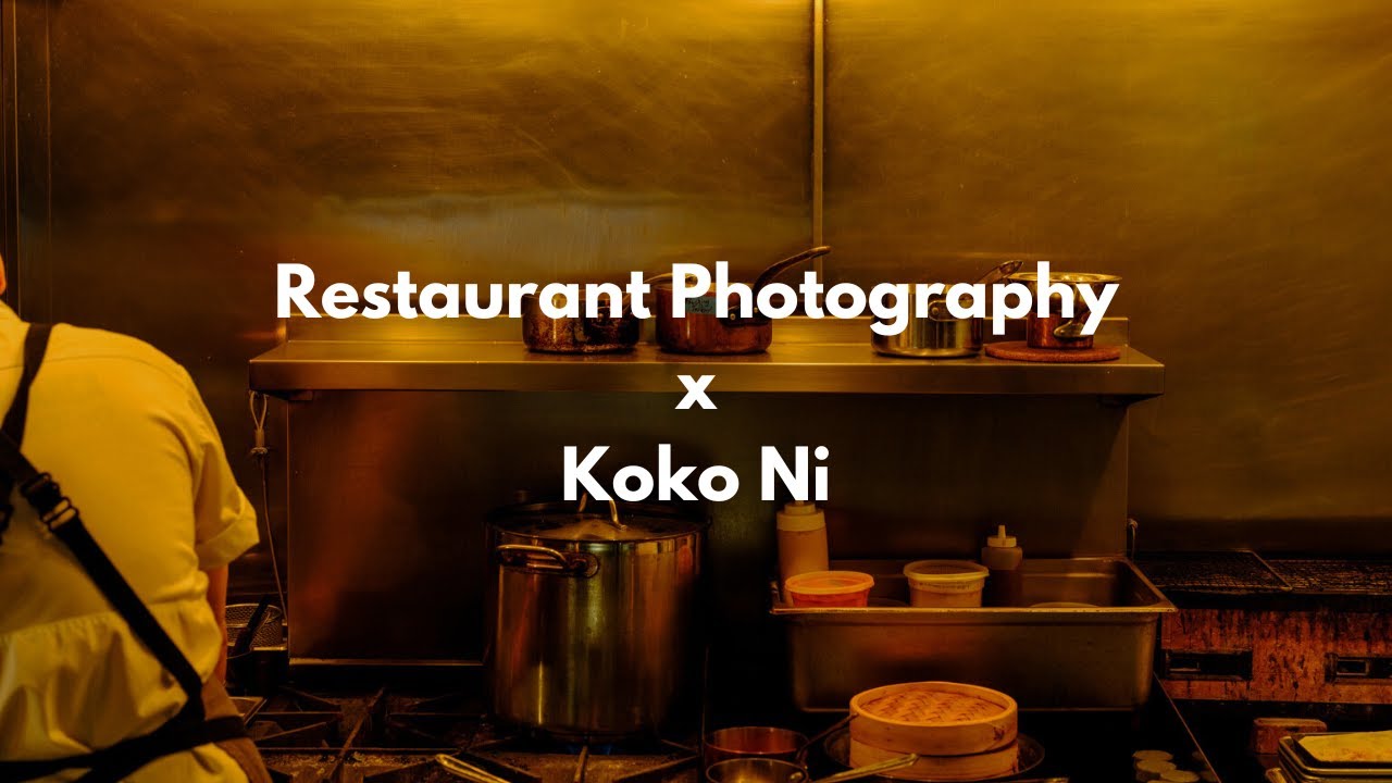My FIRST Fine Dining Photo Shoot