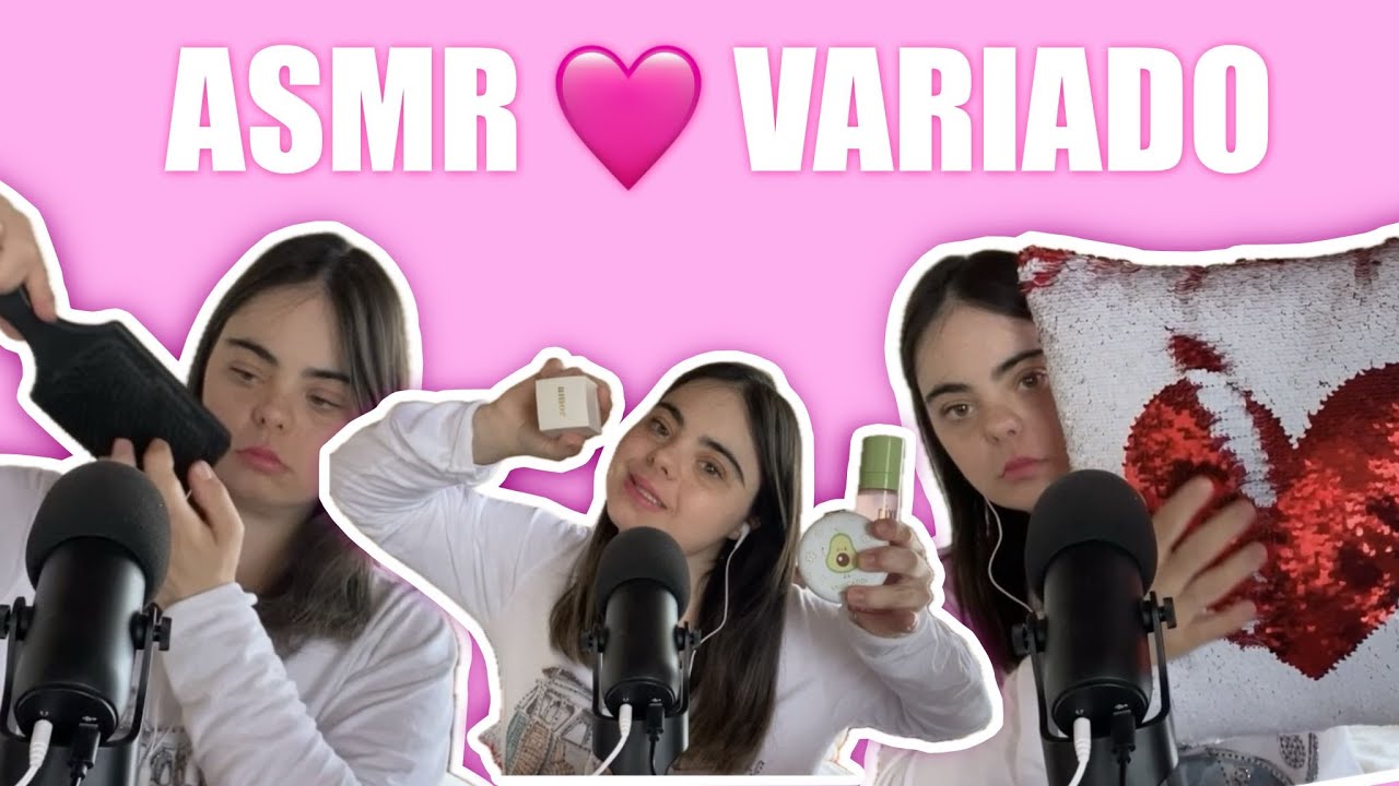 ASMR VARIADO PARTE 4 // para dormir profundamente…💤🥱