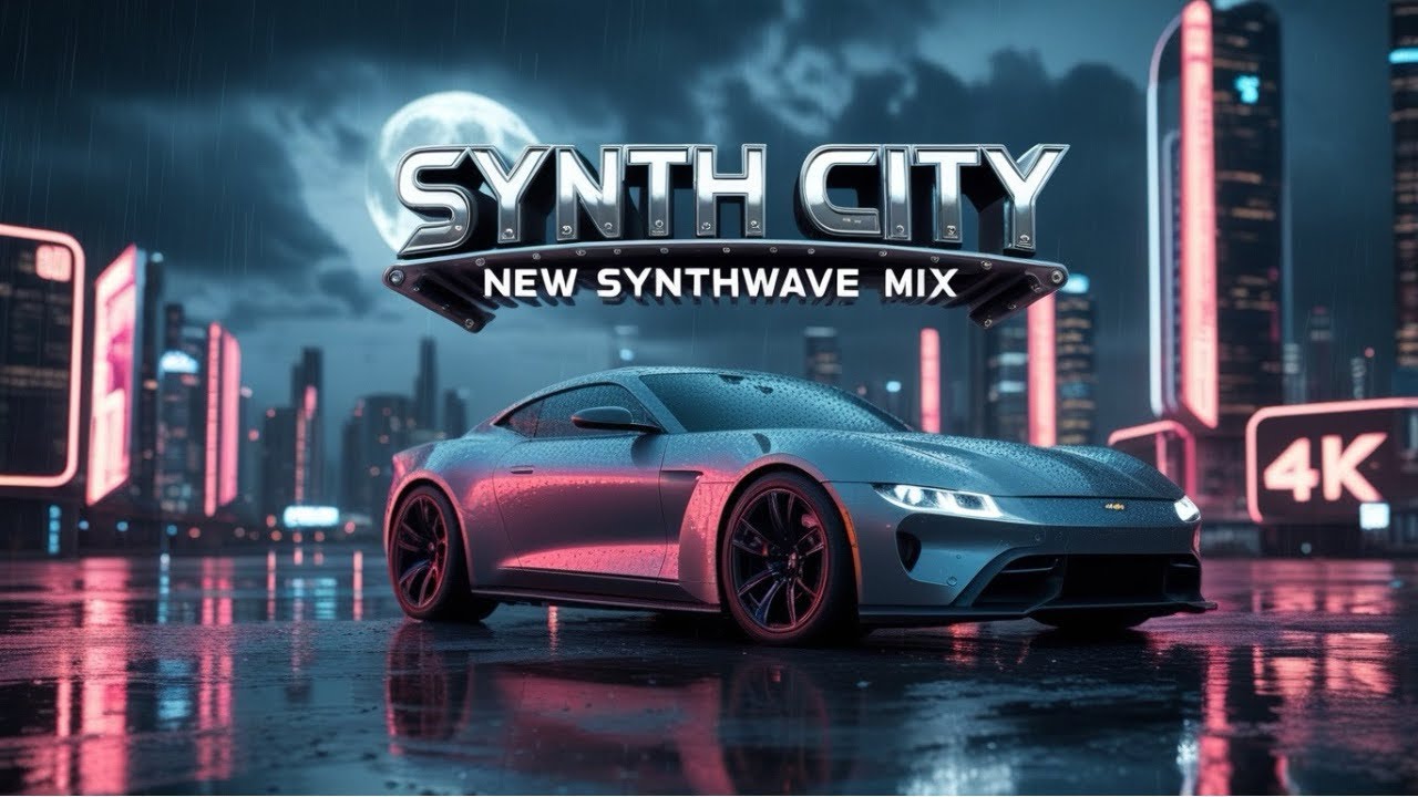 Synth city-new 80s style synthwave mix