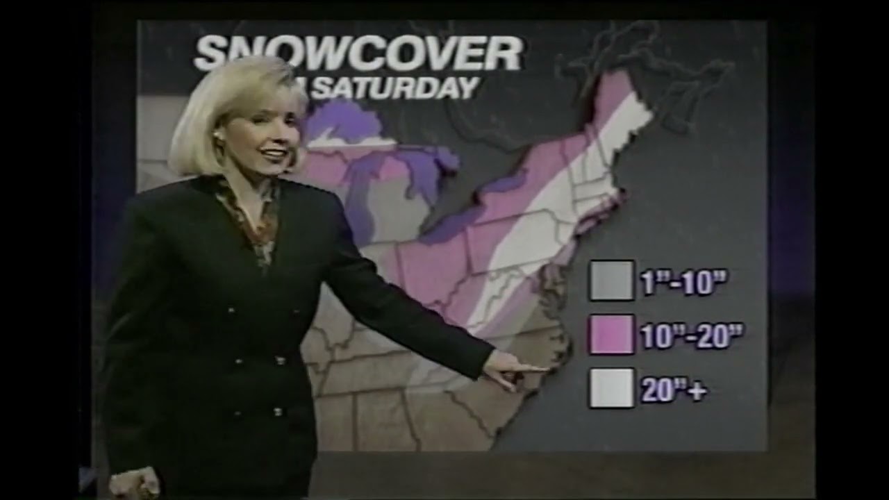 January 12, 1996 - The Weather Channel - Weather Rewind