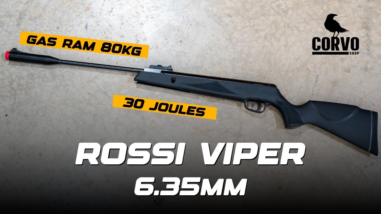 Nova Black Hawk? Carabina Rossi Viper 6.35mm - Gás Ram 80kg