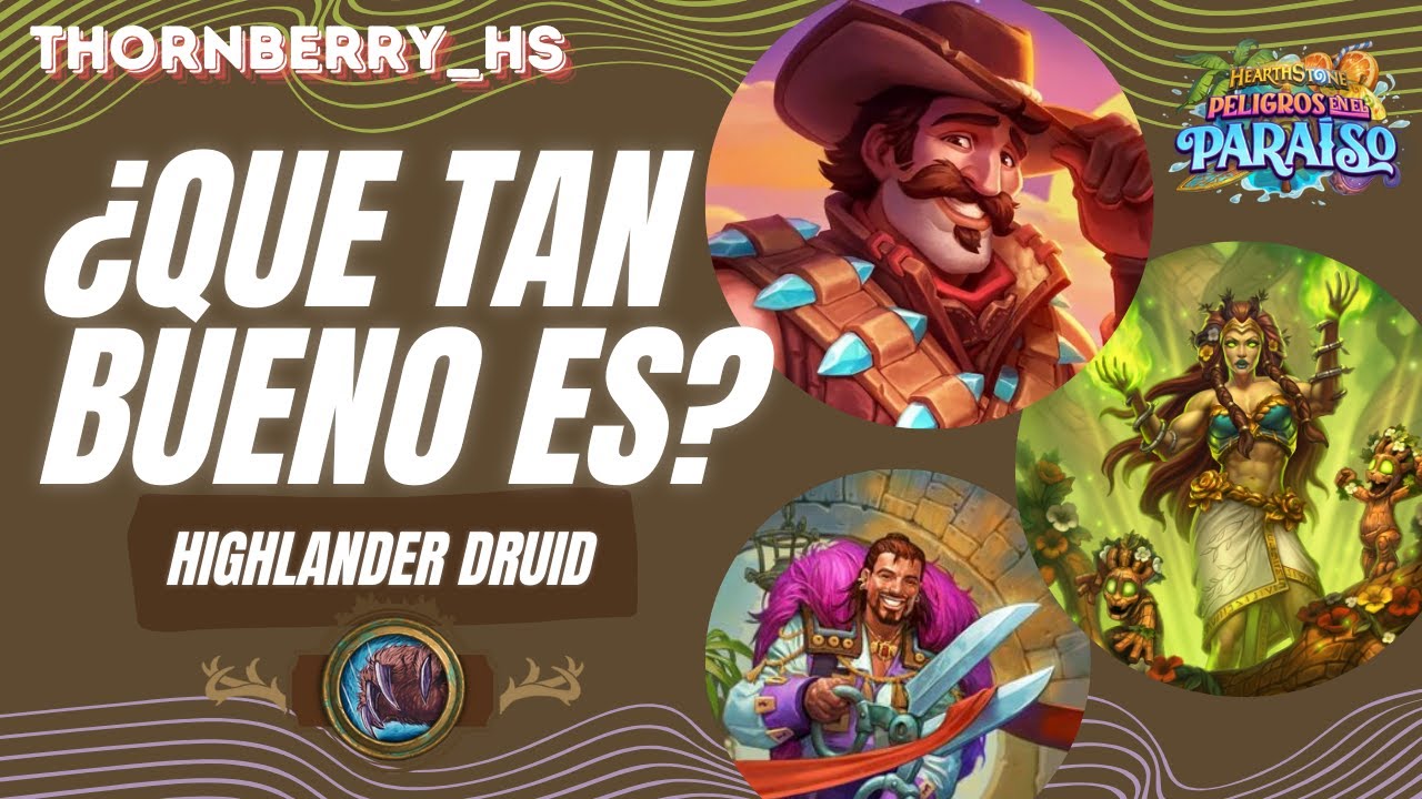 🍂 ¿Qué tan bueno será Druida con tanto mazo agresivo? 🍃 [Hearthstone]