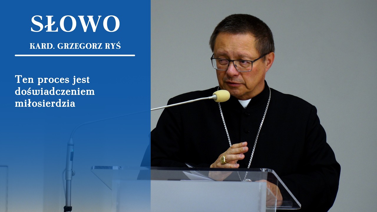 Kard. Grzegorz Ryś w czasie spotkania przedsynodalnego: Ten proces jest doświadczeniem miłosierdzia