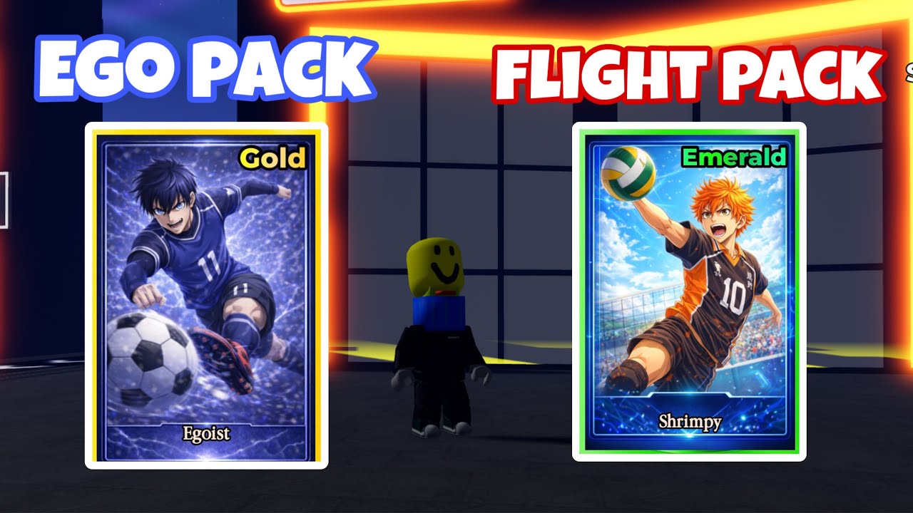Я купил новые наборы Ego и Flight Pack в своей коллекции аниме-карточек в Roblox!!