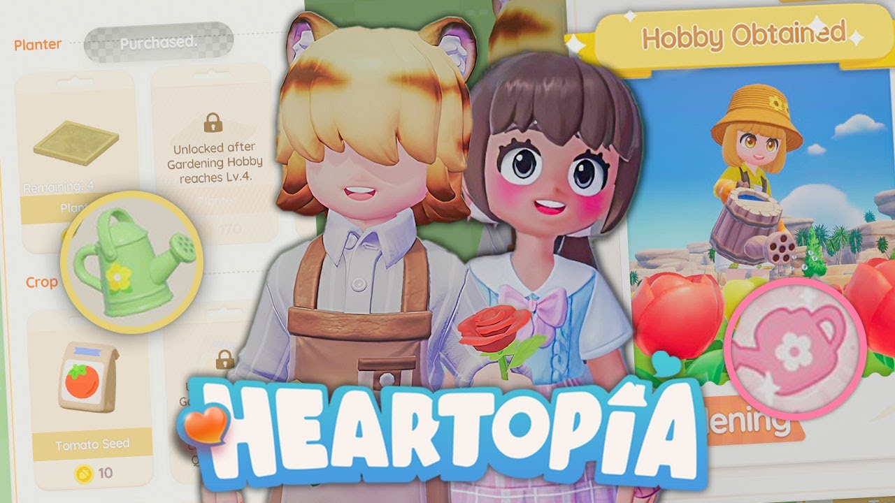 Learning How To Garden! 🪴| Heartopia