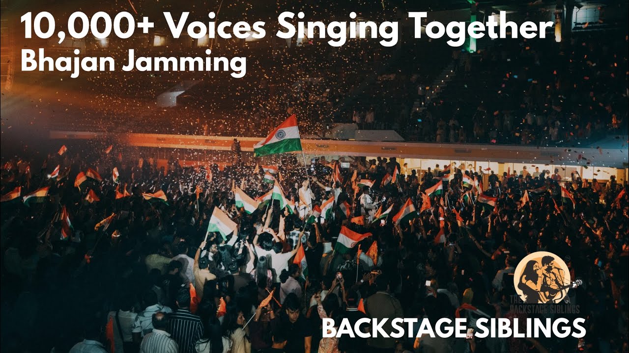 Backstage Siblings | Bhajan Clubbing | India Bhajan Jamming Tour 