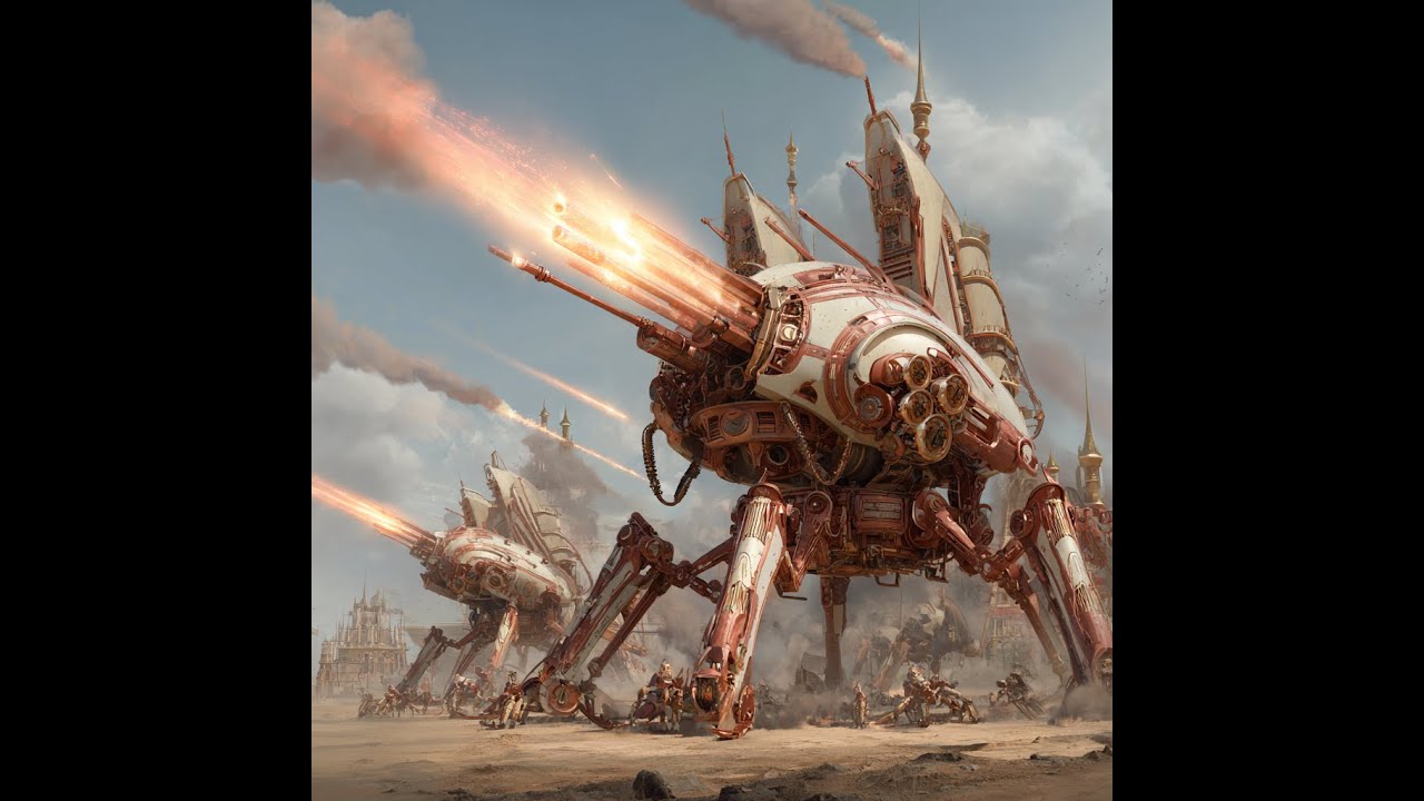 Mechabellum - Siege Scorpions outrange Marksmen