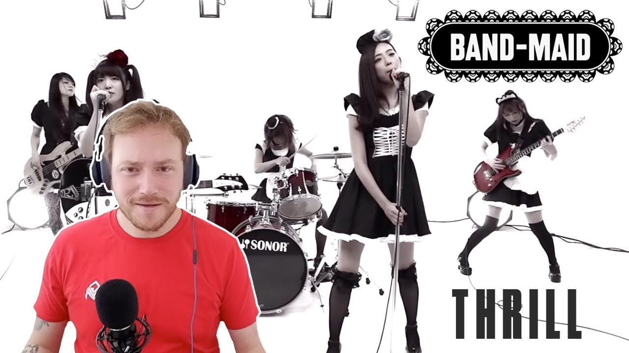 FIRST TIME REACTING to BAND MAID (Thrill) 🎸🤘🔥