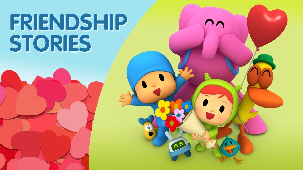 💘 POCOYO in ENGLISH 💘 - Friendship Stories - Valentine's Day [30 min] | VIDEOS and CARTOONS for KIDS