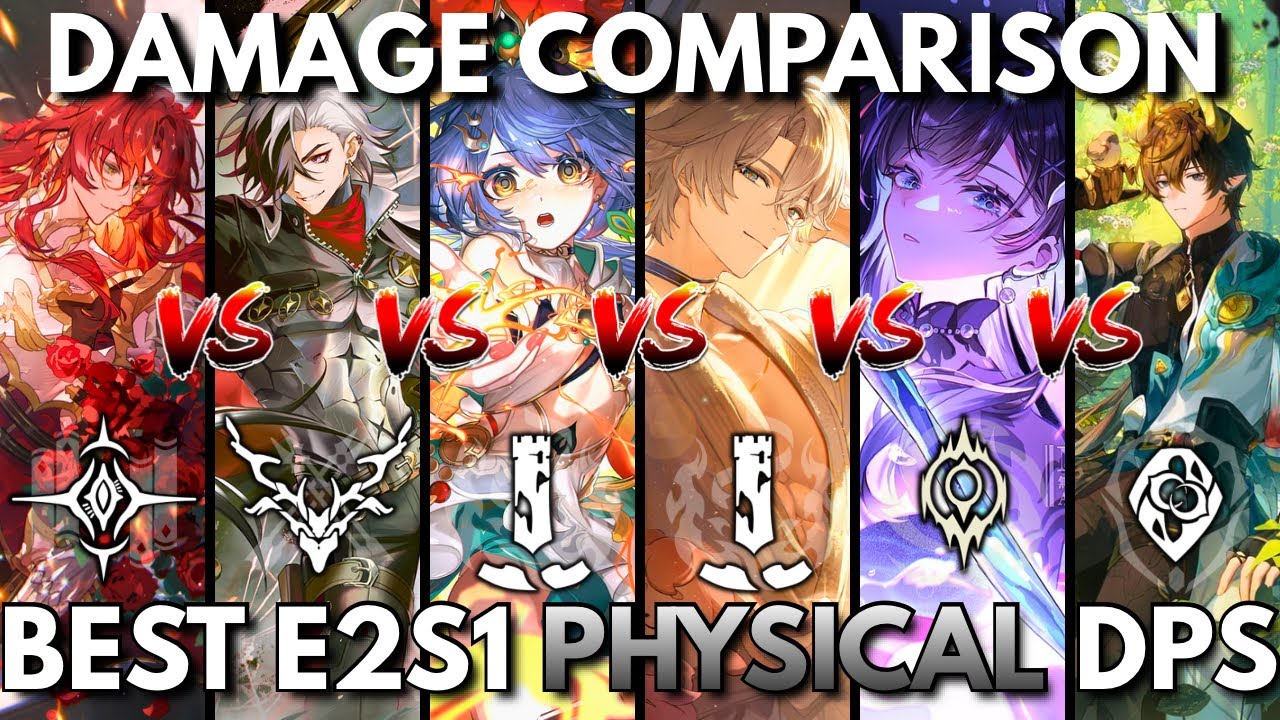 Best E2 Physical DPS | Argenti vs Boothill vs Yunli vs Phainon vs Hysilens vs Dan Heng | AA |HSR 3.8