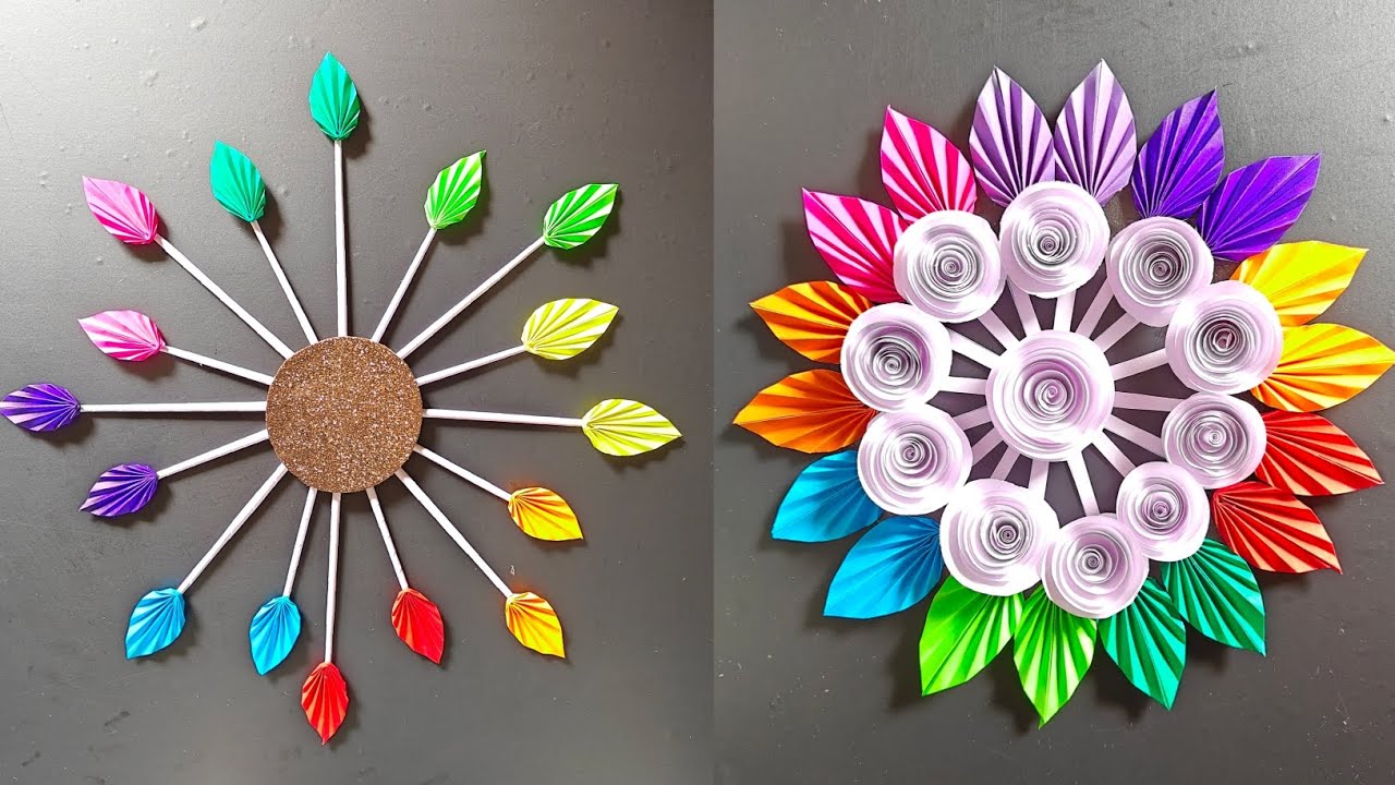 2 Amazing Wall Hanging / Paper Craft / Handmade Paper Wall Hanging / Easy Craft / Diy crafts / 