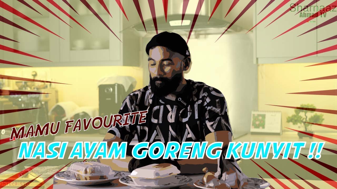 The best nasi ayam goreng kunyit in town by mamu.!! (Mamu food crictics episode 13)