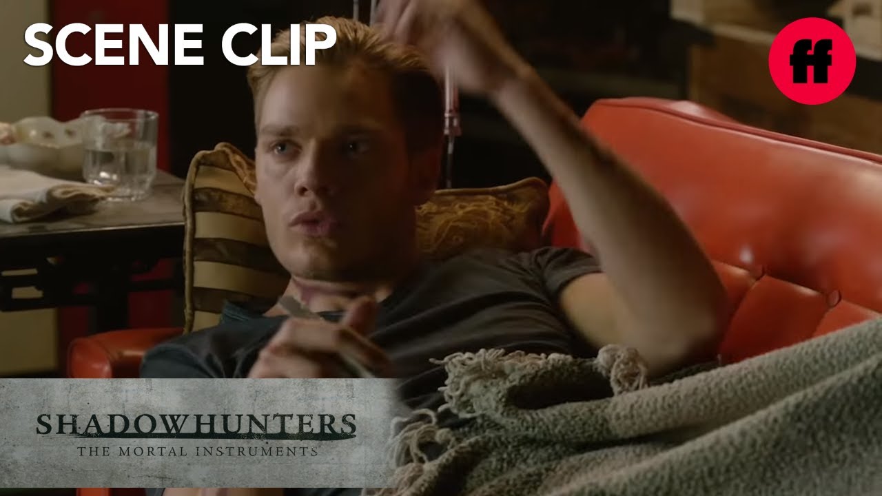 Shadowhunters | Season 1, Episode 11: Jace & Clary Kiss | Freeform