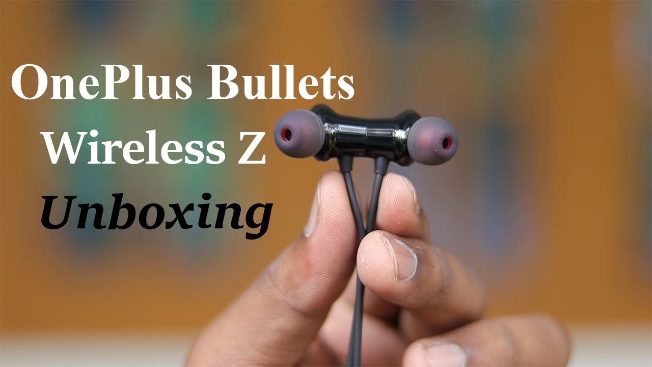 OnePlus Bullet Wireless Z Unboxing