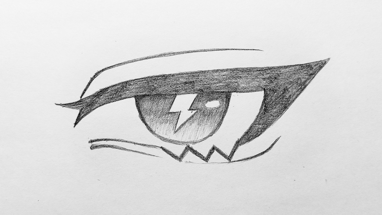 How to Draw Anime Eyes Step by Step