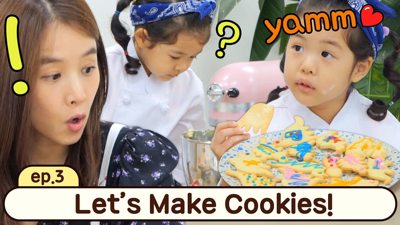 Jo Yoonhee's Single Parenting Challenge: Making Cookies Class for Roa's Food Interest🍪