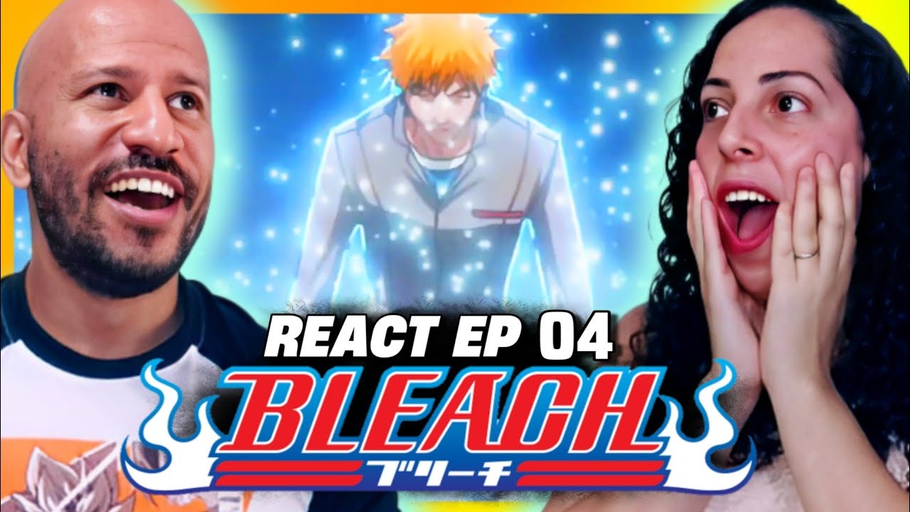 O MALUCO É BRABO! BLEACH EP 4 [REACT E ANÁLISE]