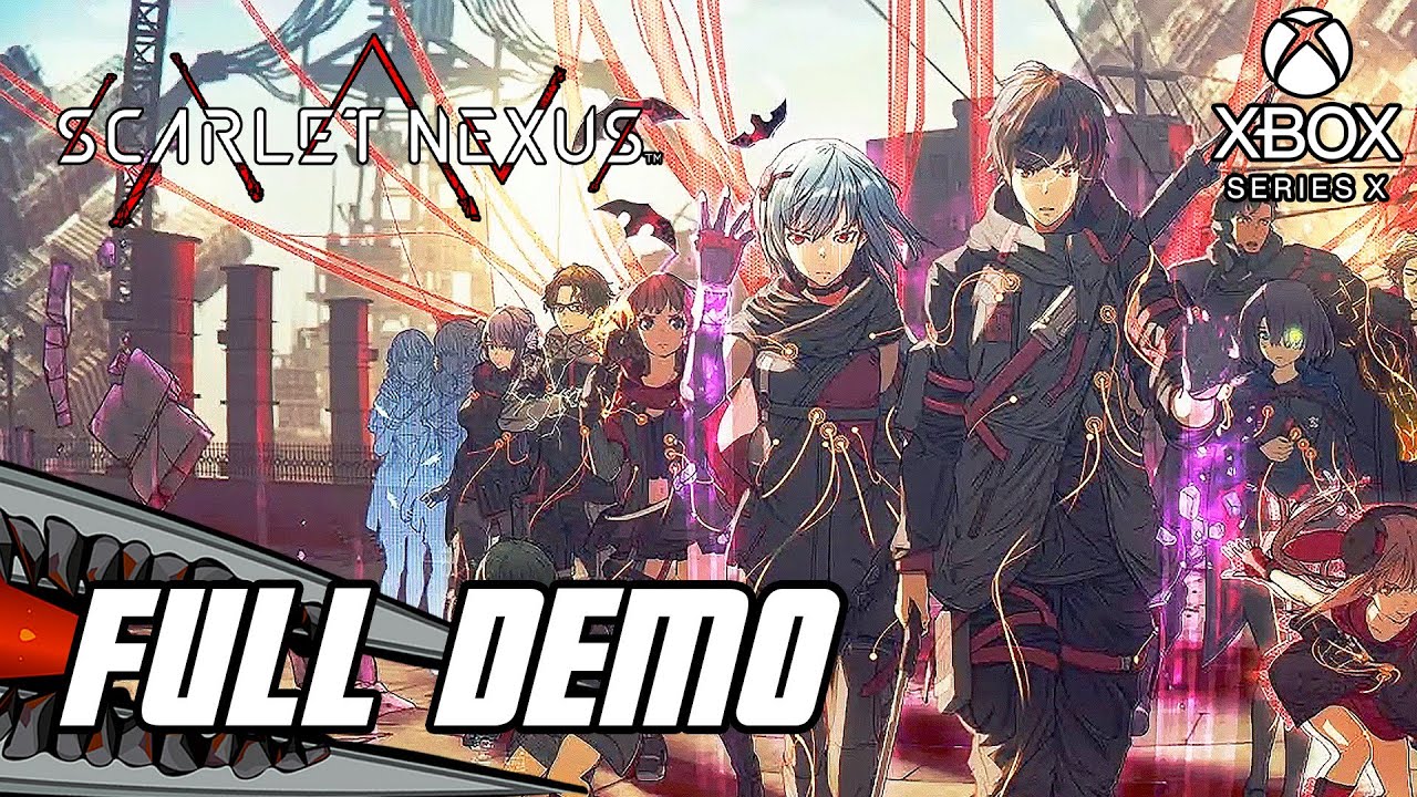 SCARLET NEXUS - Full Gameplay Walkthrough (Xbox Series X Demo)