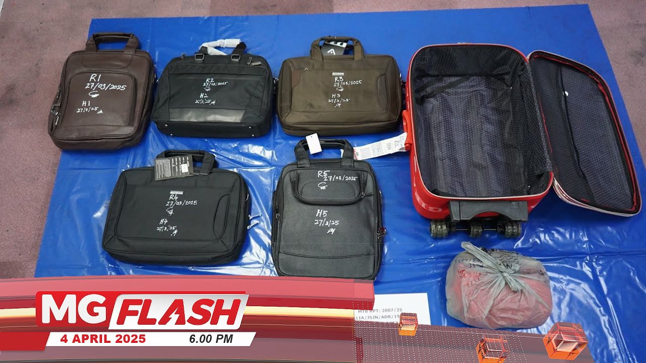Kokain, Syabu Bernilai Lebih RM1.6 Juta Dirampas Di KLIA #MGFlash