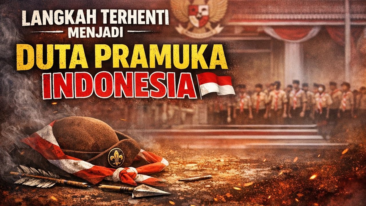 judul : langkah terhenti menjadi duta pramuka Indonesia