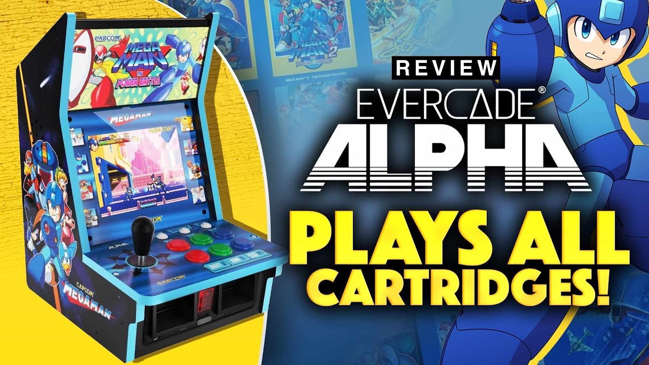 Обзор аркадной игры Evercade Alpha Mega Man Bartop! Вся правда!
