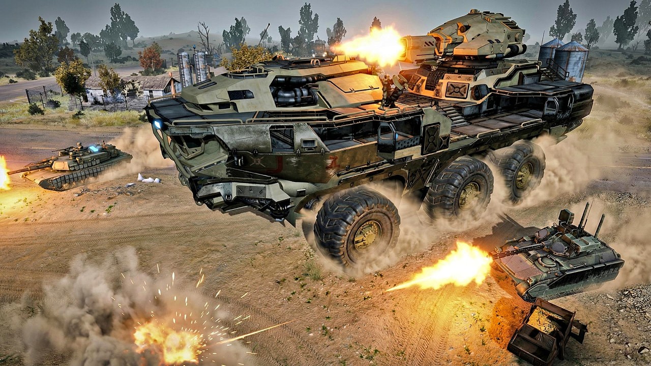 AMAZING MOD! NEW UNIT! M510 Mammoth Tank Vs Terminators