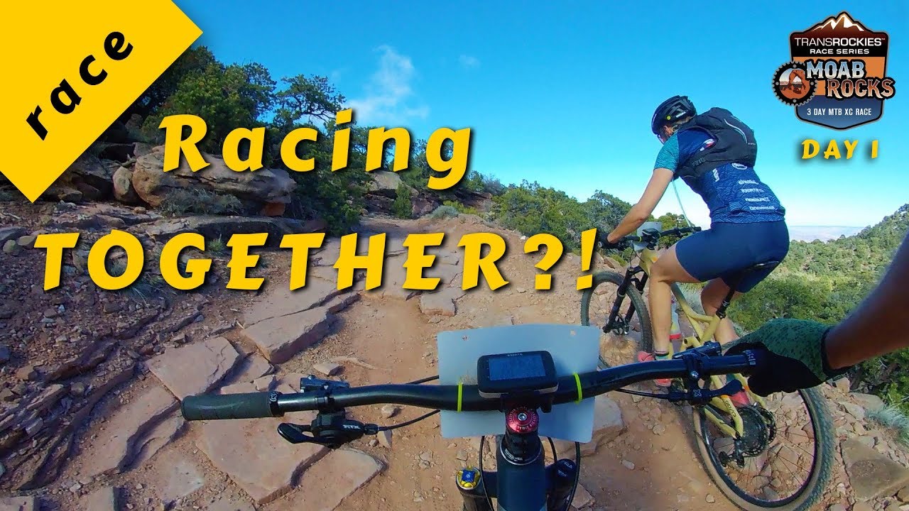 Our marriage is on the line... Moab Rocks XC Stage Race Day 1