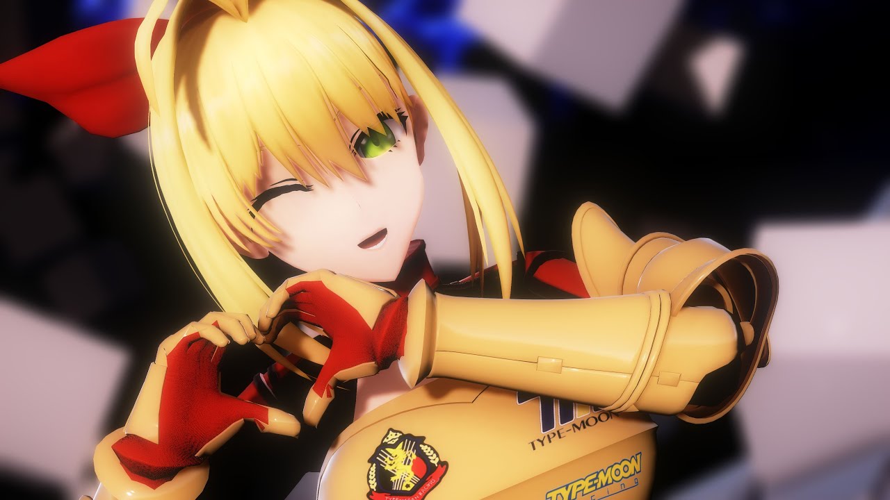 【Fate/MMD】ネロ・クラウディウス レーシングver.で「ヒバナ / HIBANA」【4K】