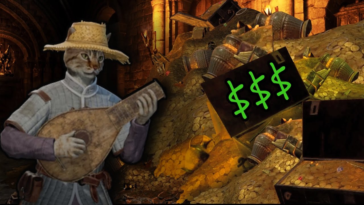 Can a Real Bard make Money? 🎶Singing for Tips💰Dark and Darker