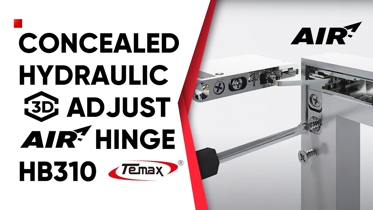 Скрытая гидравлическая воздушная петля 3D серии COPAD HB310 Temax