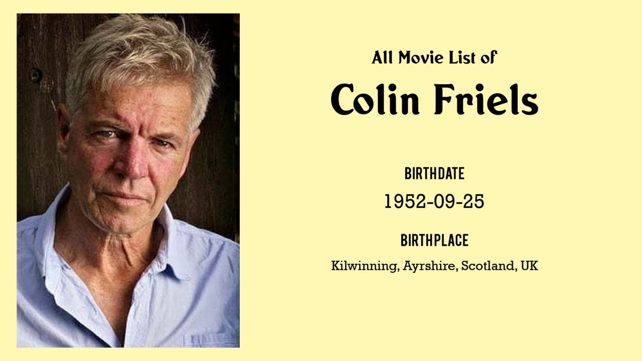 Colin Friels Movies list Colin Friels| Filmography of Colin Friels